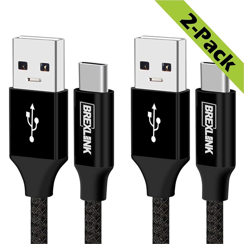 Brexlink Usb Type C Cable 66ft 1 Pack Usb C To Usb A Charger Nylon Braided Fast Charging 